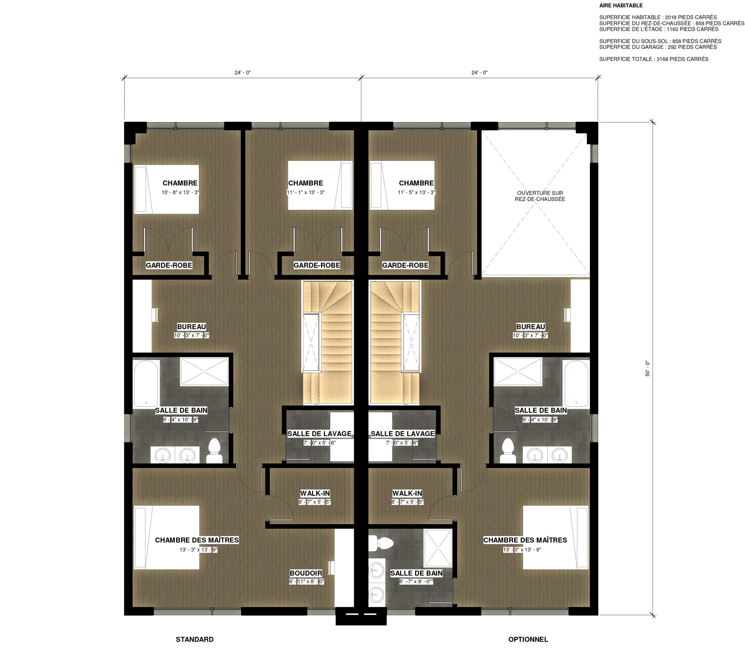 Cottage duo maisons pepin sainte julie projet Beacite 2