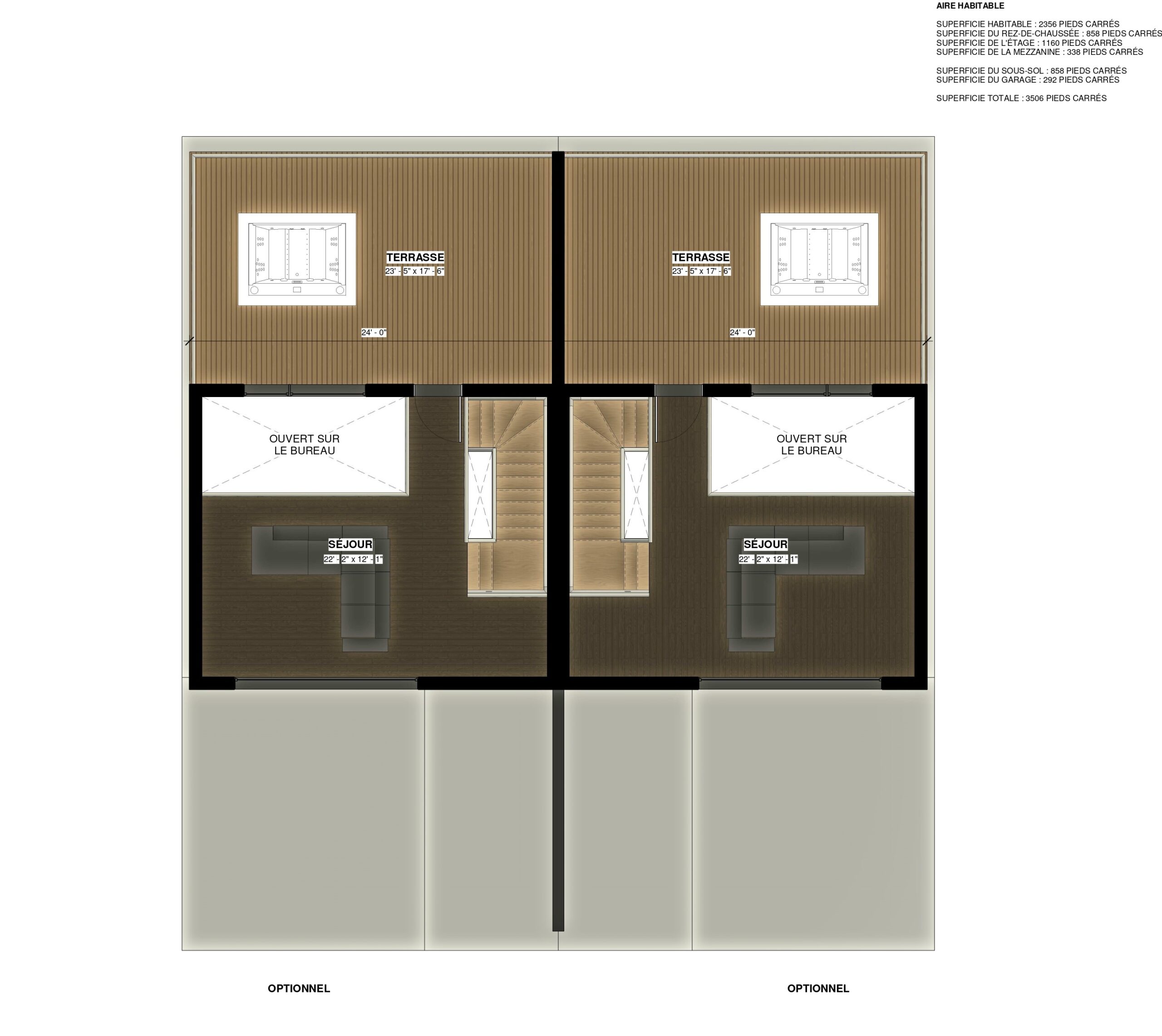 Cottage duo maisons pepin sainte julie projet Beacite 4